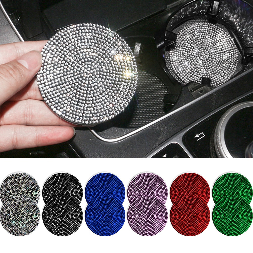 Bling Rhinestone Car Coaster